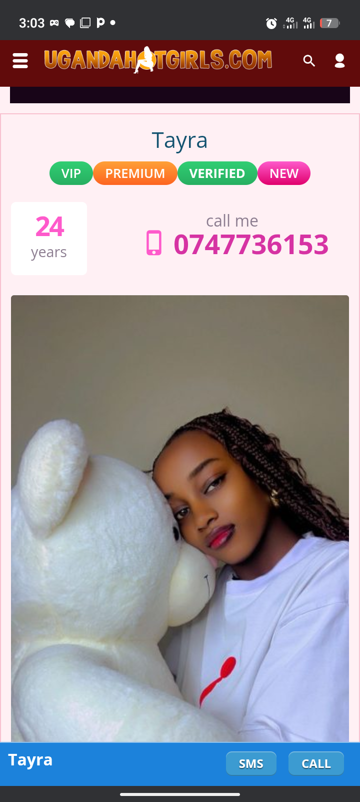 Ugandan hot lady taking it all